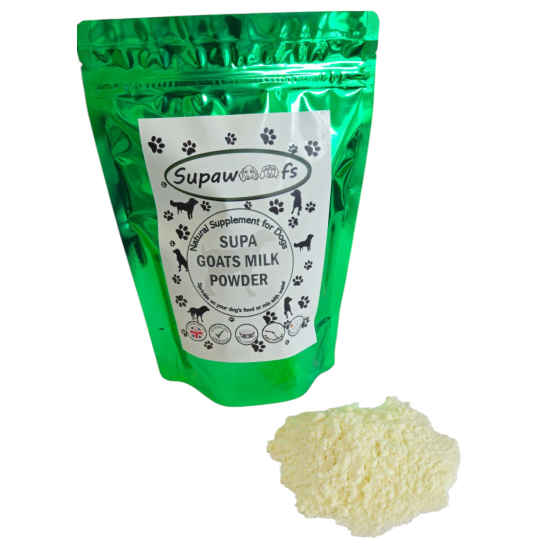Goats Milk Powder for dogs from Supawoofs