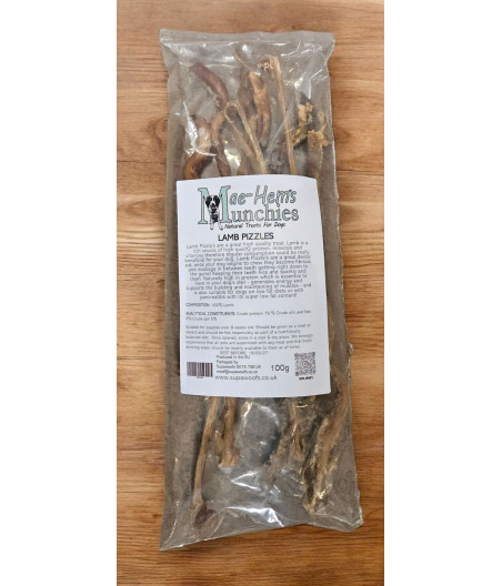 Lamb Pizzles 100g