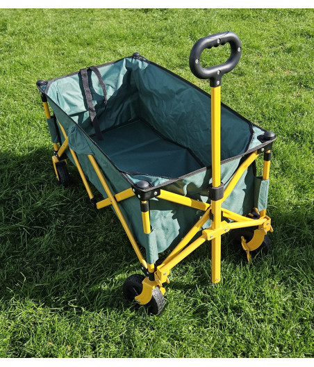 SupaCart Green Dog Equipment Trolley – Durable Transport Cart for Dog Gear