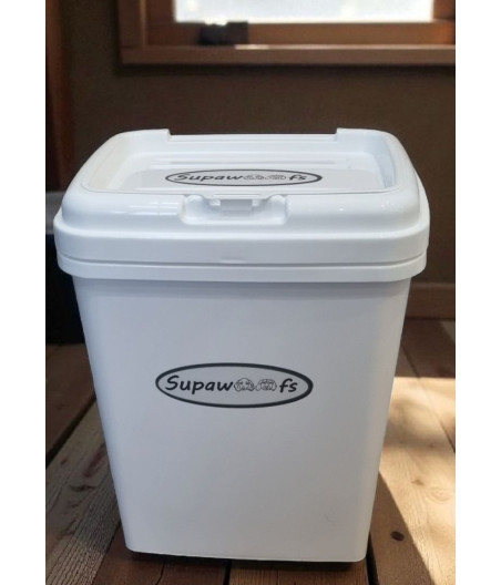 Supawoofs Premium Dog Food Bin – Airtight Seal