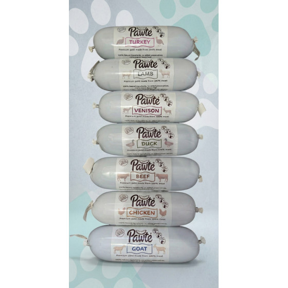 Pawté® - All 7 Flavours Dog Paté 650g