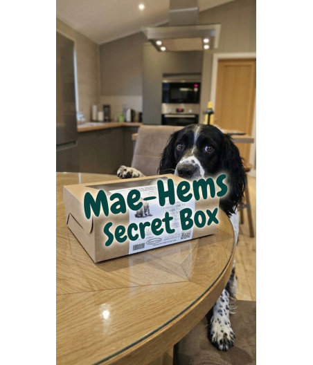 Mae-Hems Secret Dog Chews and Treats Box